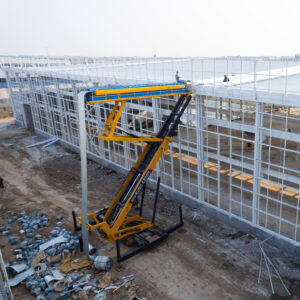Crawler-Mounted Roof Panel Roll Former Lift Platform